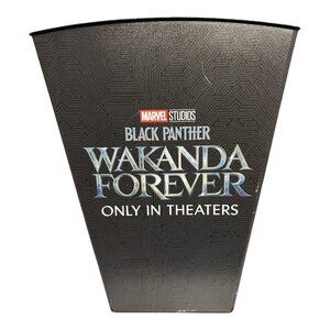 Marvel Studios Black Panther Wakanda Forever Theater Popcorn Bucket – 2022 – ZIN